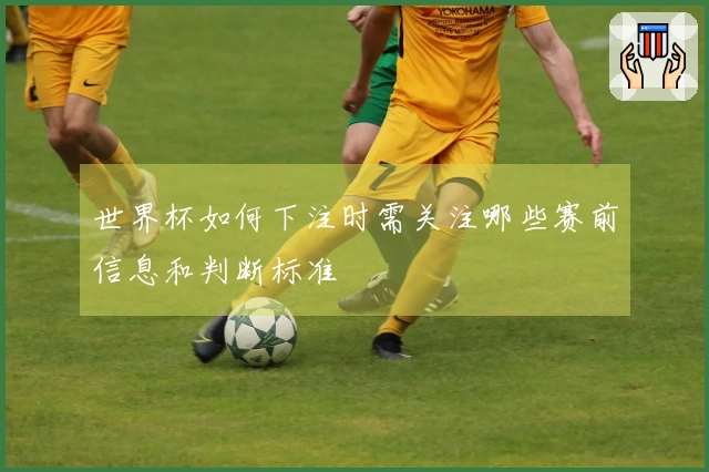 世界杯如何下注时需关注哪些赛前信息和判断标准